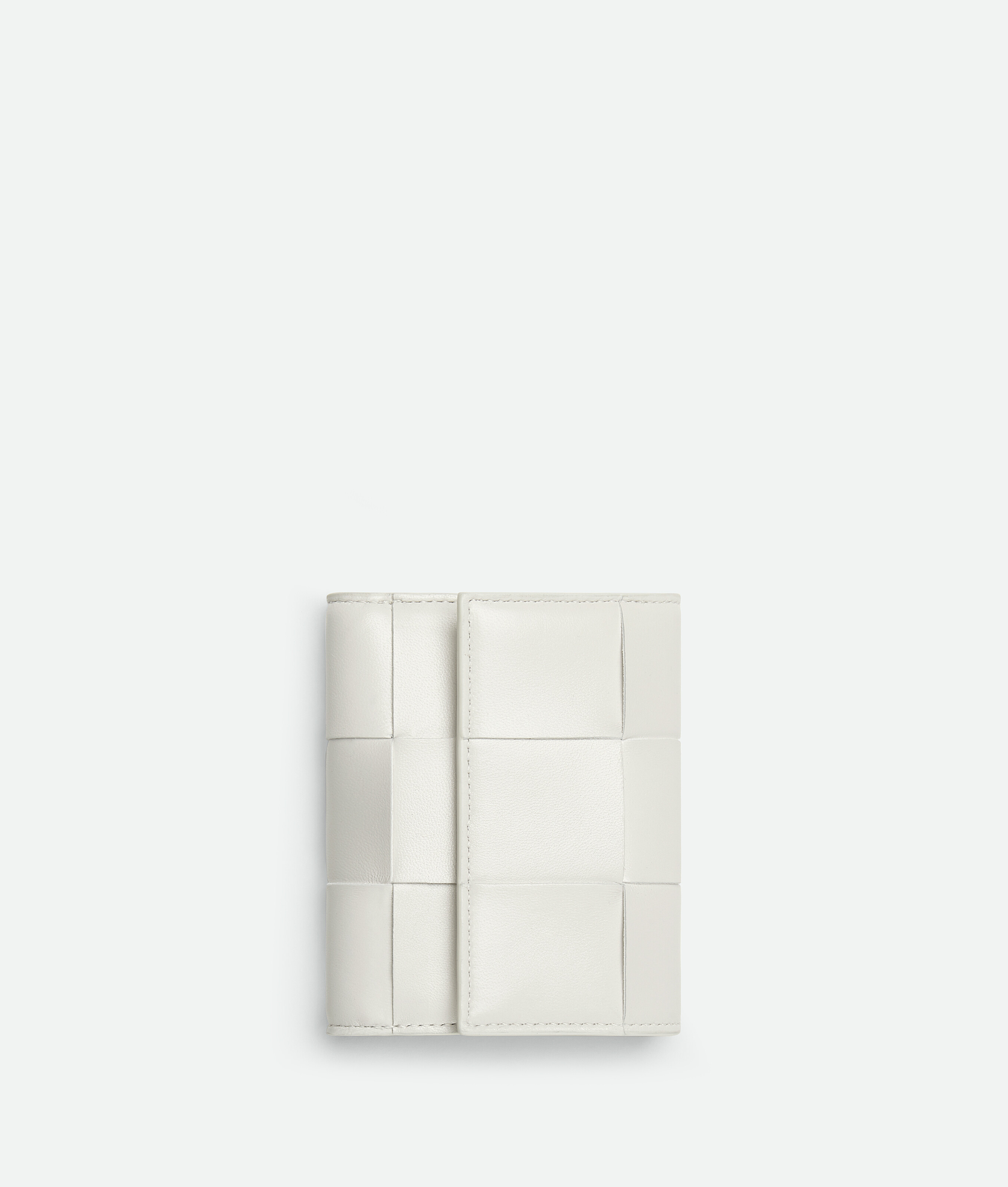 Women's Tri-fold Zip Wallet in Chalk | Bottega Veneta® US