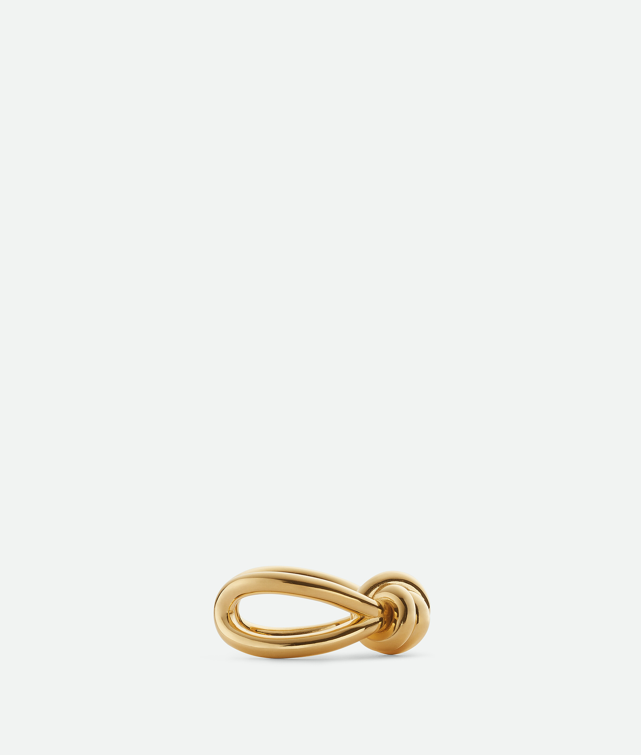 Bottega Veneta Knot Ring In Yellow Gold