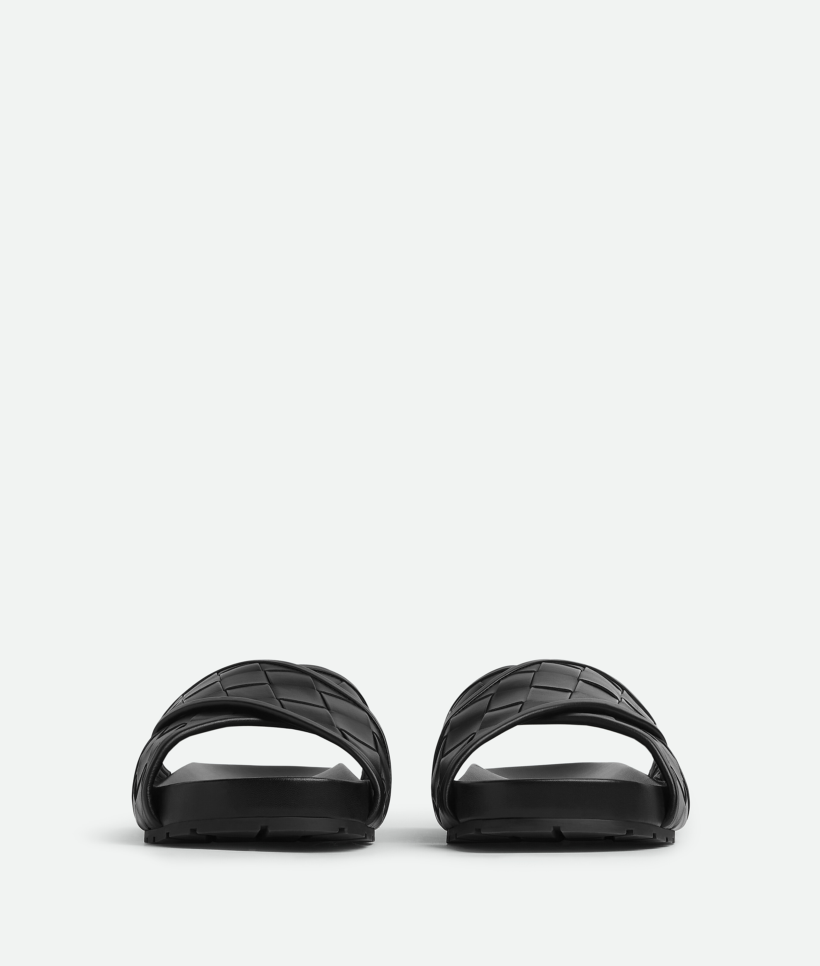 Shop Bottega Veneta Tarik Mules In Black