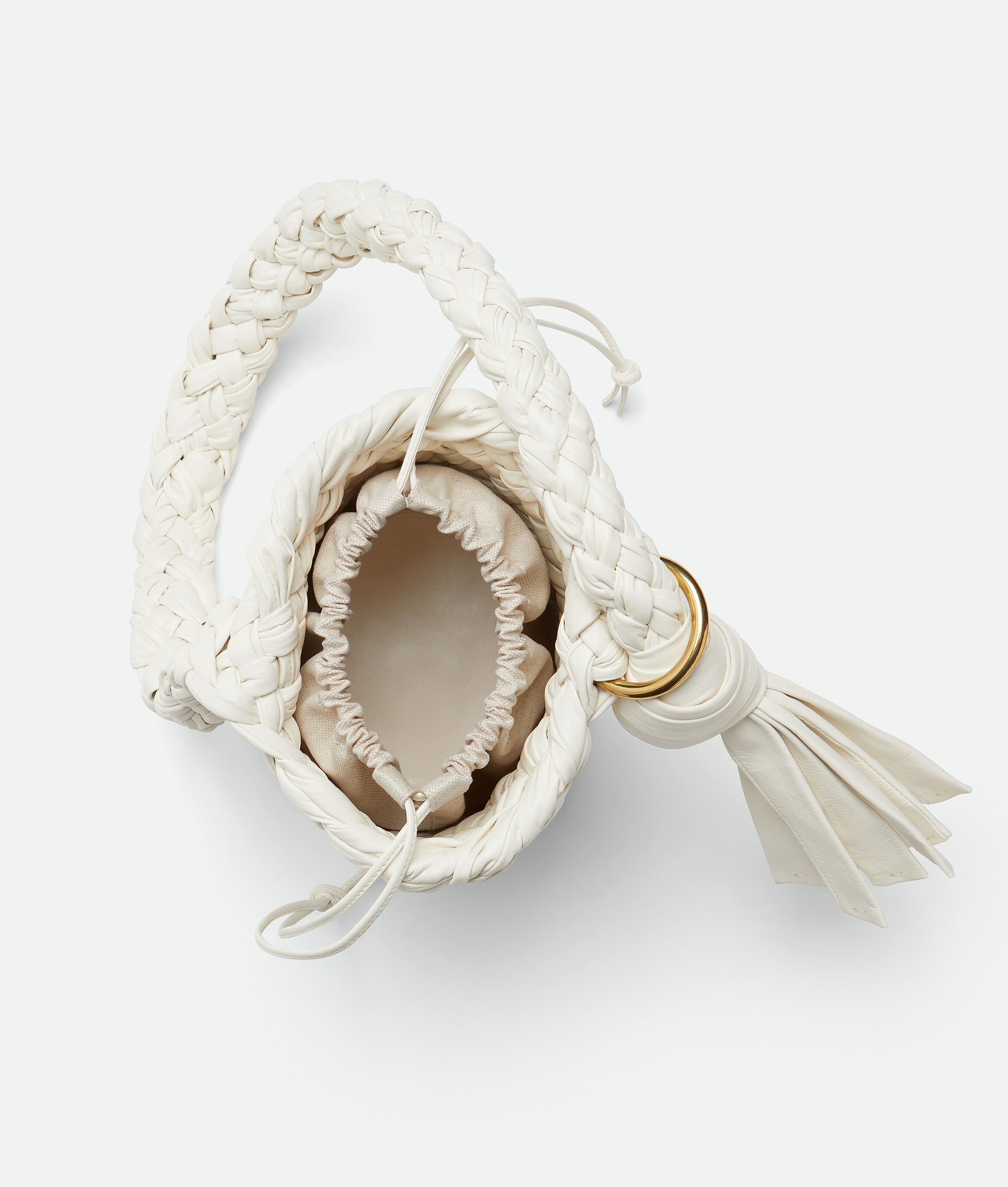 Bottega Veneta Kalimero Petit Format In White