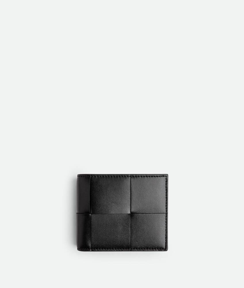 ブラック二つ折りウォレット| Bottega Veneta® 日本