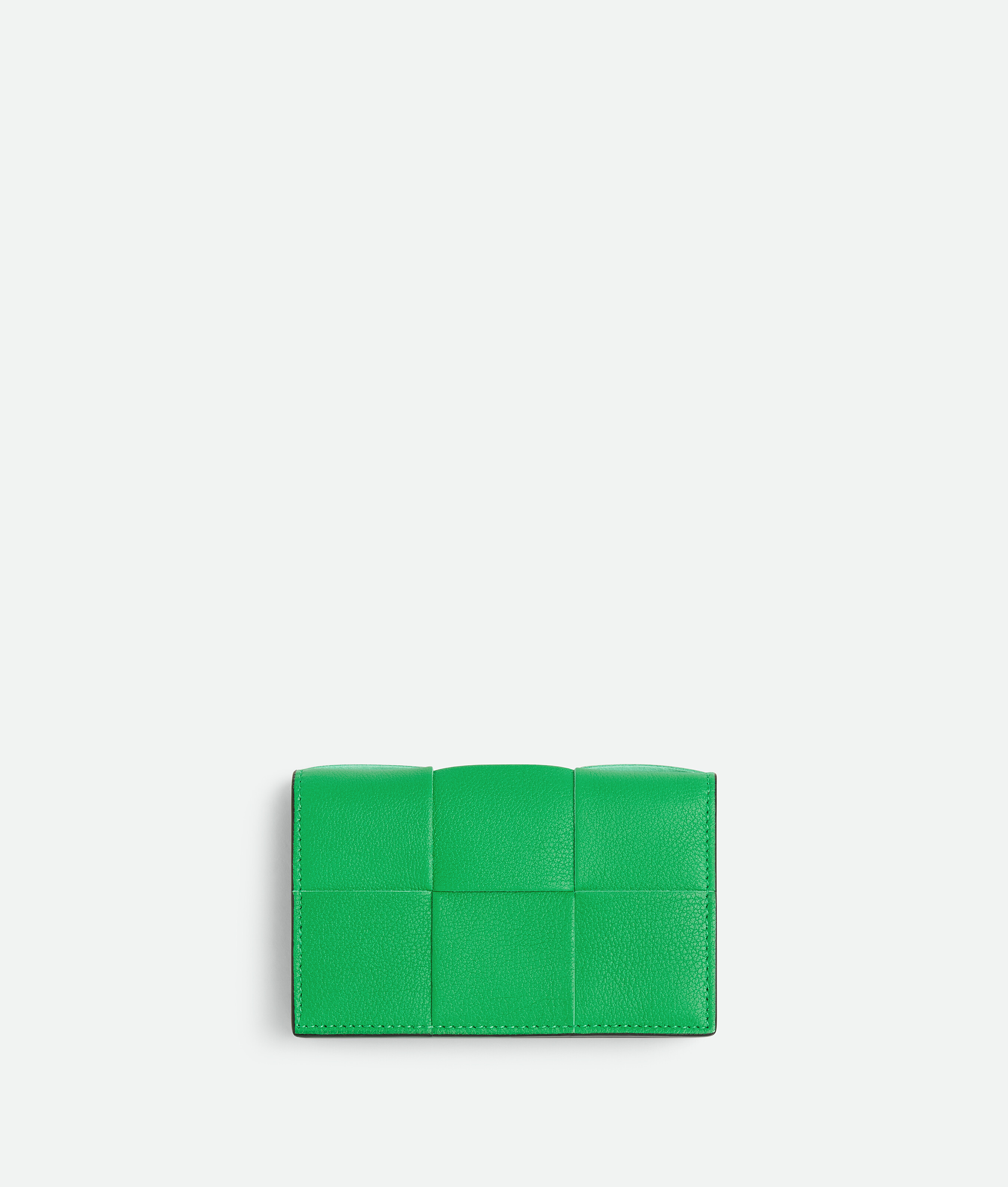 Bottega Veneta Bottega  Veneta Cassette Business Card Case In Green