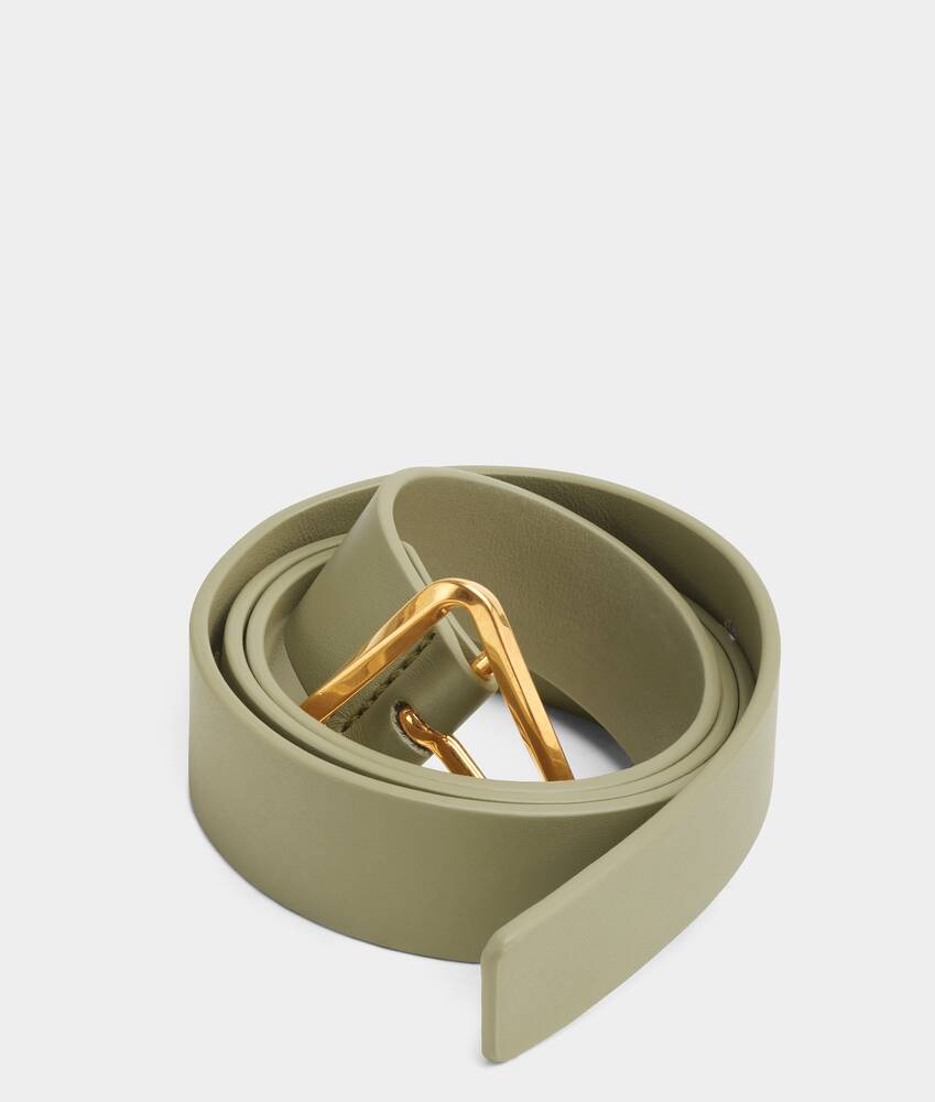 Bottega Veneta® Women's Grasp Belt in Travertine. Shop online now.