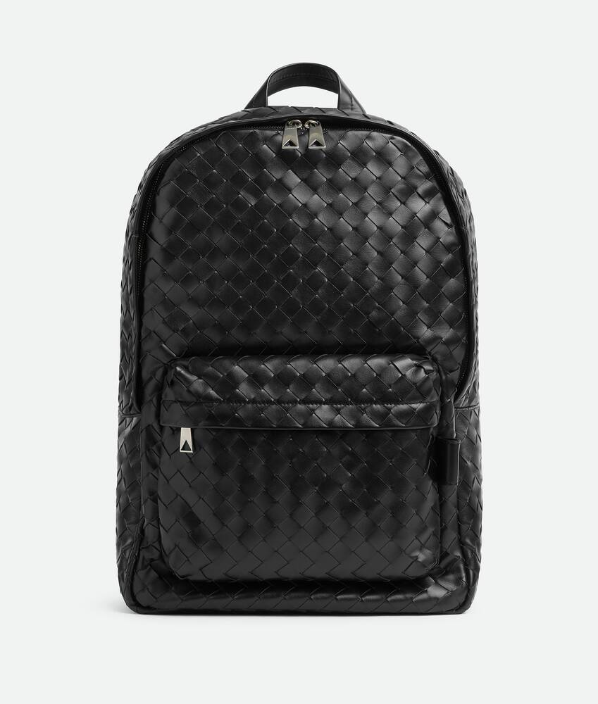 Bottega Veneta® Medium Intrecciato Backpack in Black. Shop online now.