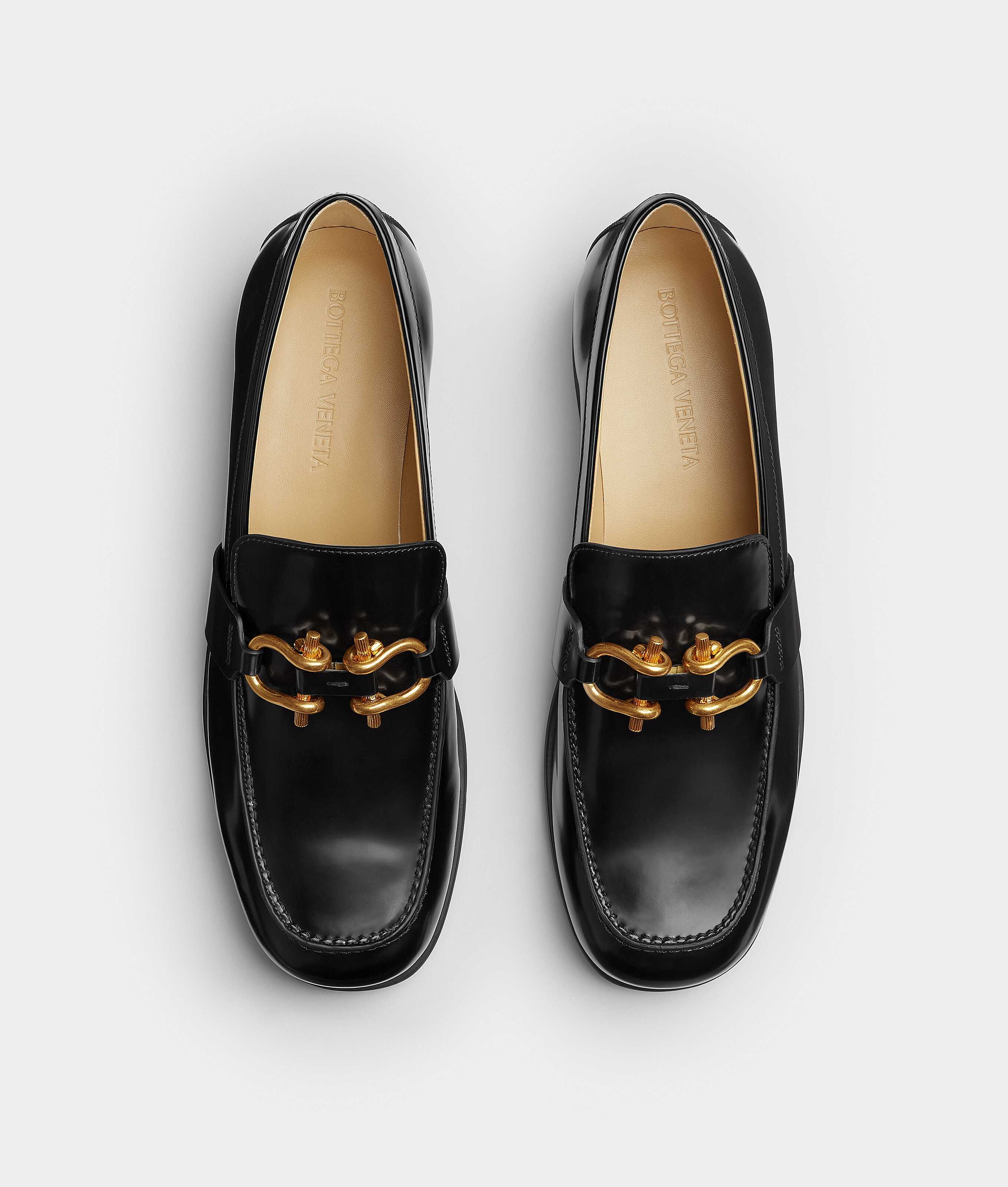 Shop Bottega Veneta Monsieur Loafer In Black