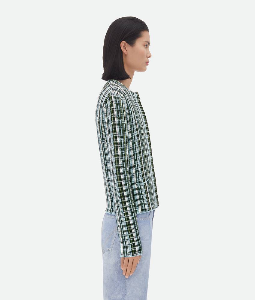 Display a large version of the product image 2 - Cotton Viscose Check Jacket