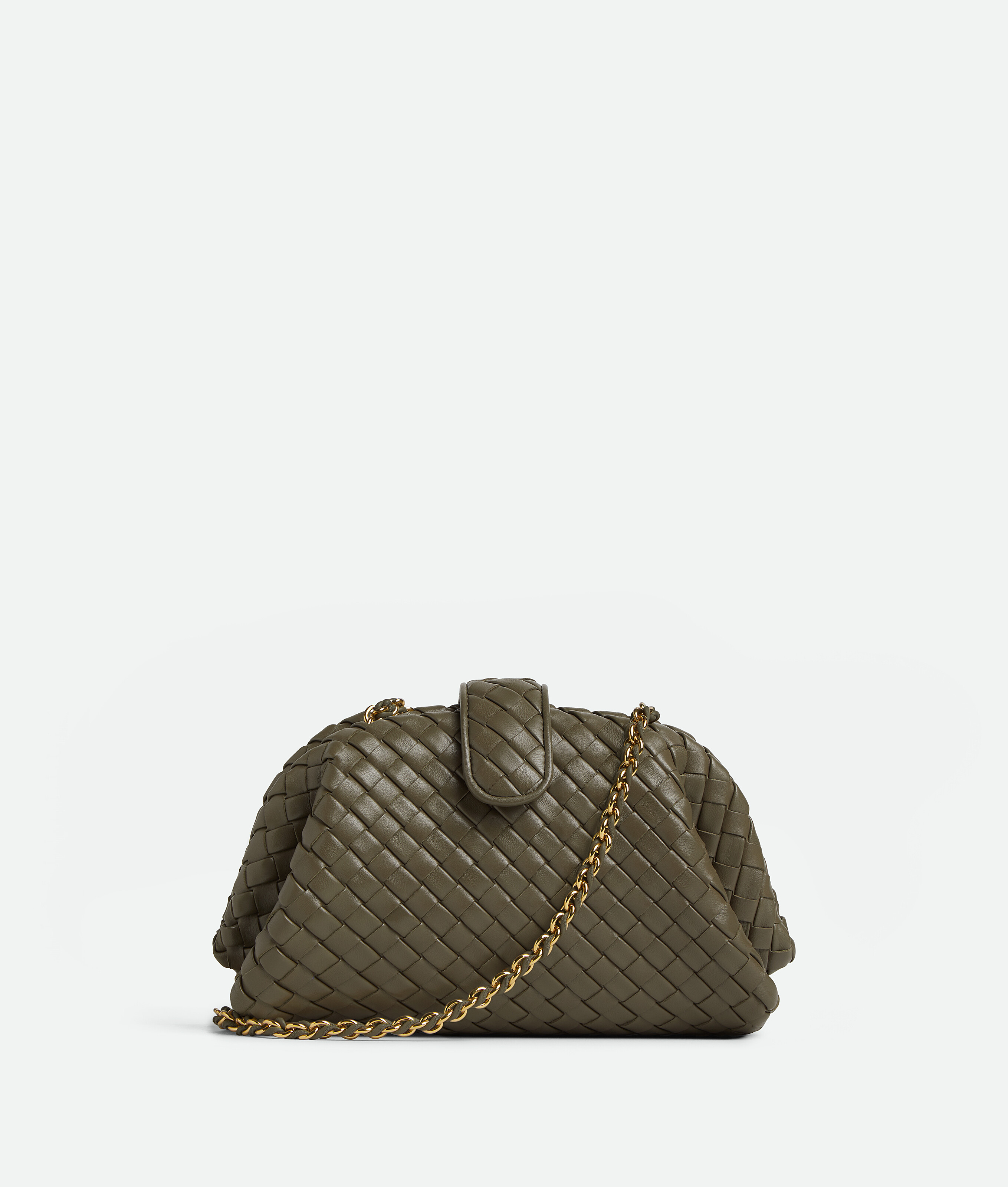 Bottega Veneta Small Lauren 1980 - Green - Woman -