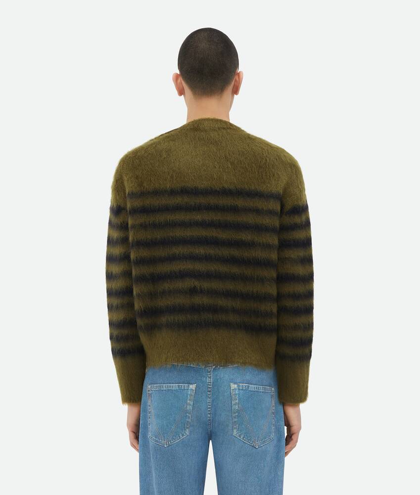 Display a large version of the product image 3 - Heavy Marinière Mohair Sweater