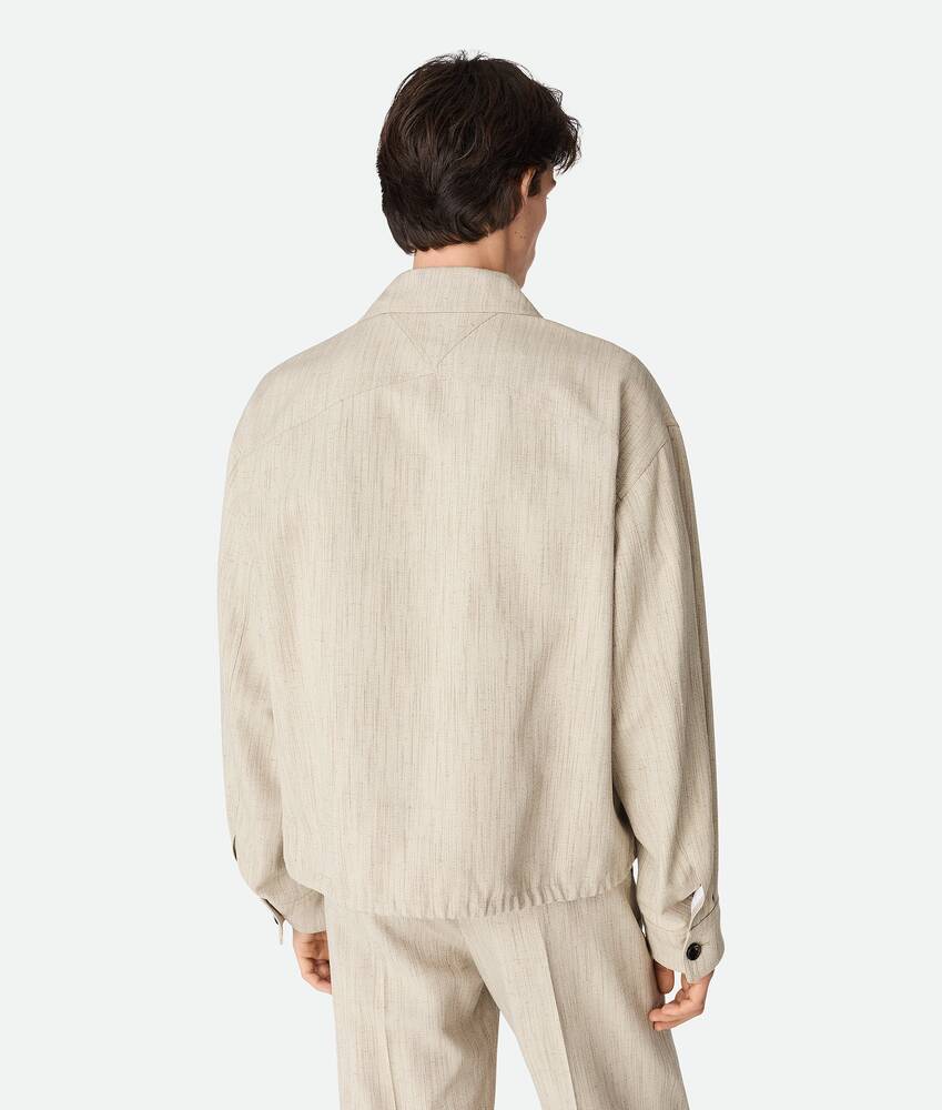 Display a large version of the product image 3 - Viscose And Silk Kimono Blouson