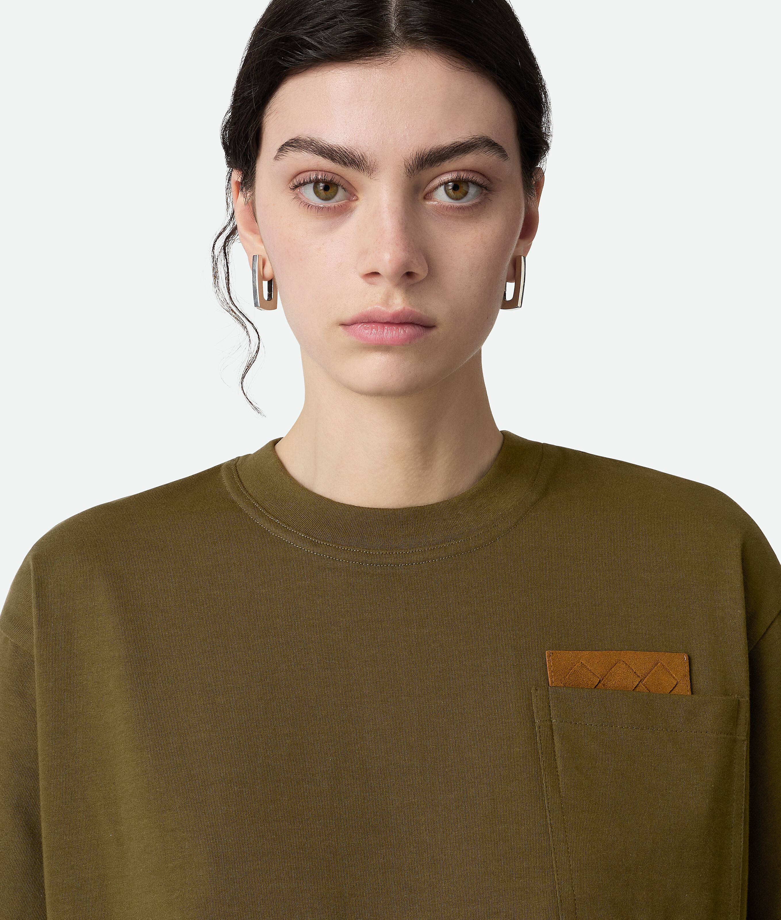 Bottega Veneta T-shirt Aus Baumwolljersey