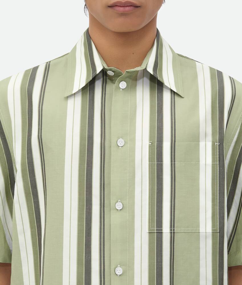 Display a large version of the product image 4 - Striped Cotton Shirt