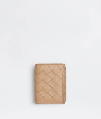 tri-fold portemonnaie mit überschlag