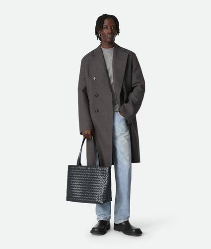 Small Intrecciato Zipped Tote
