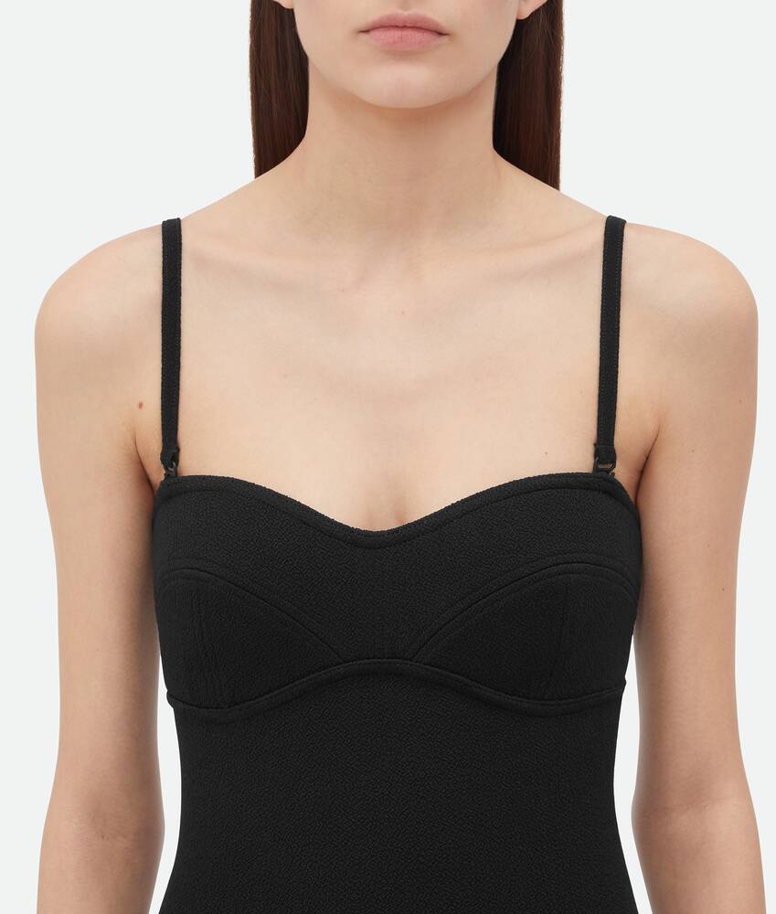 Display a large version of the product image 6 - Textured Nylon Bustier Body