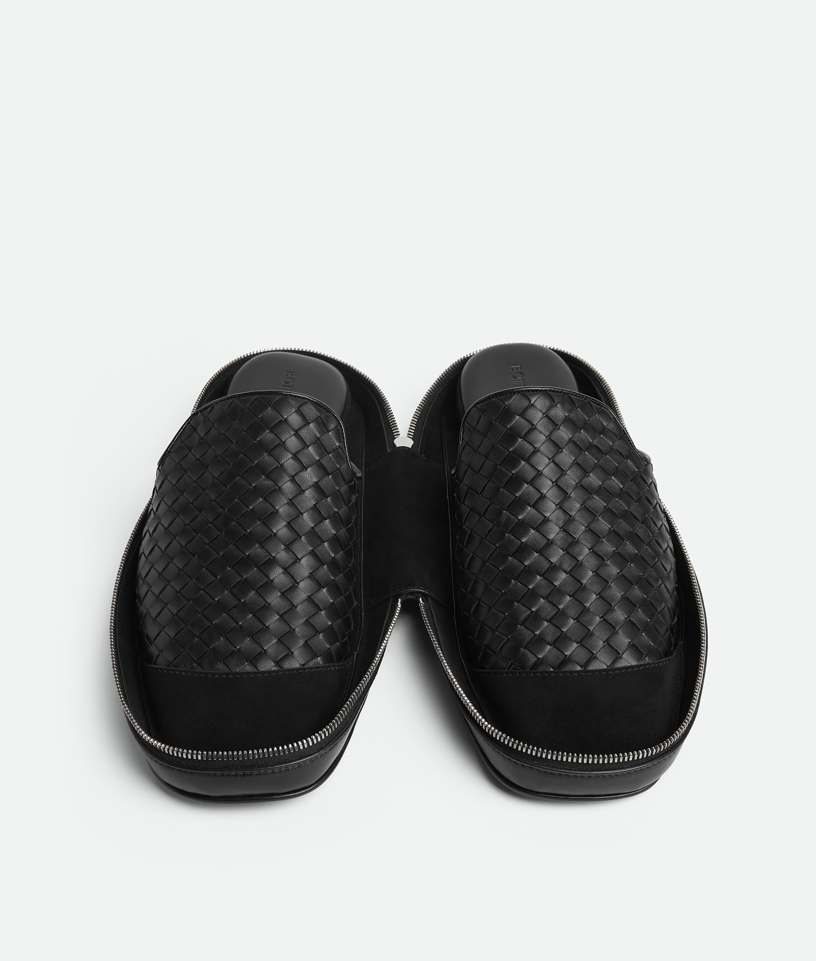 Bottega Veneta Palazzo Slipper With Travel Case