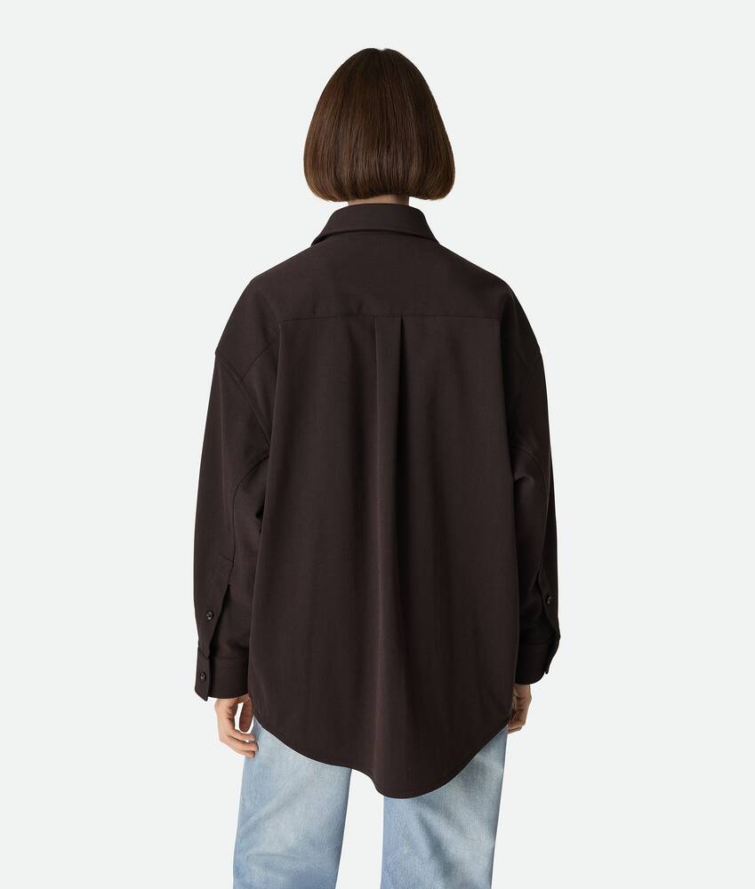 Display a large version of the product image 3 - Stretch Wool Shirt