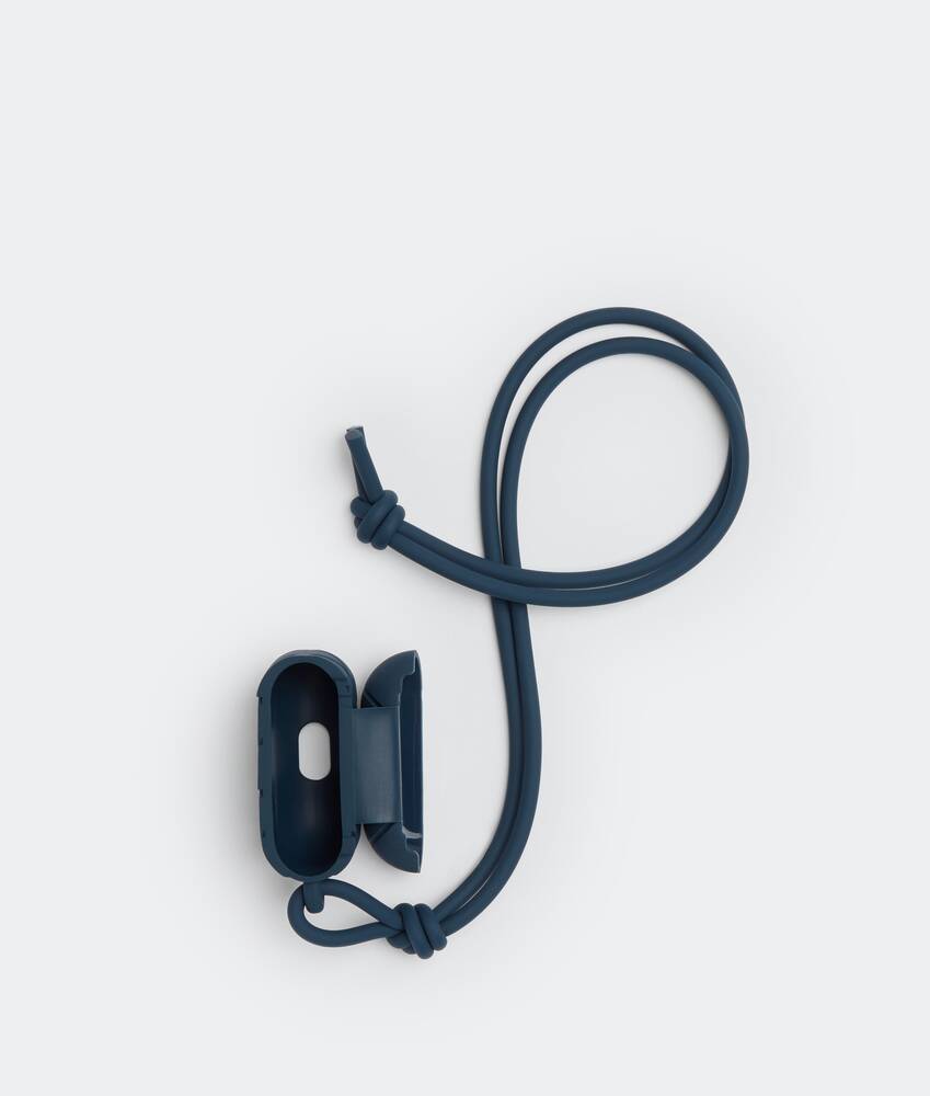 Bottega Veneta® Men's Airpods Pro Case in Deep Blue. Shop online now.