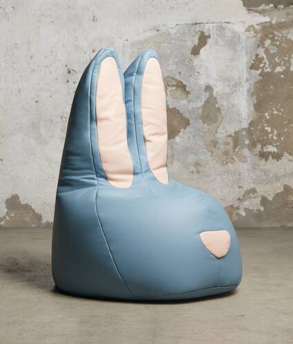 Afficher une grande image du produit 1 - Pouf lapin moyen format