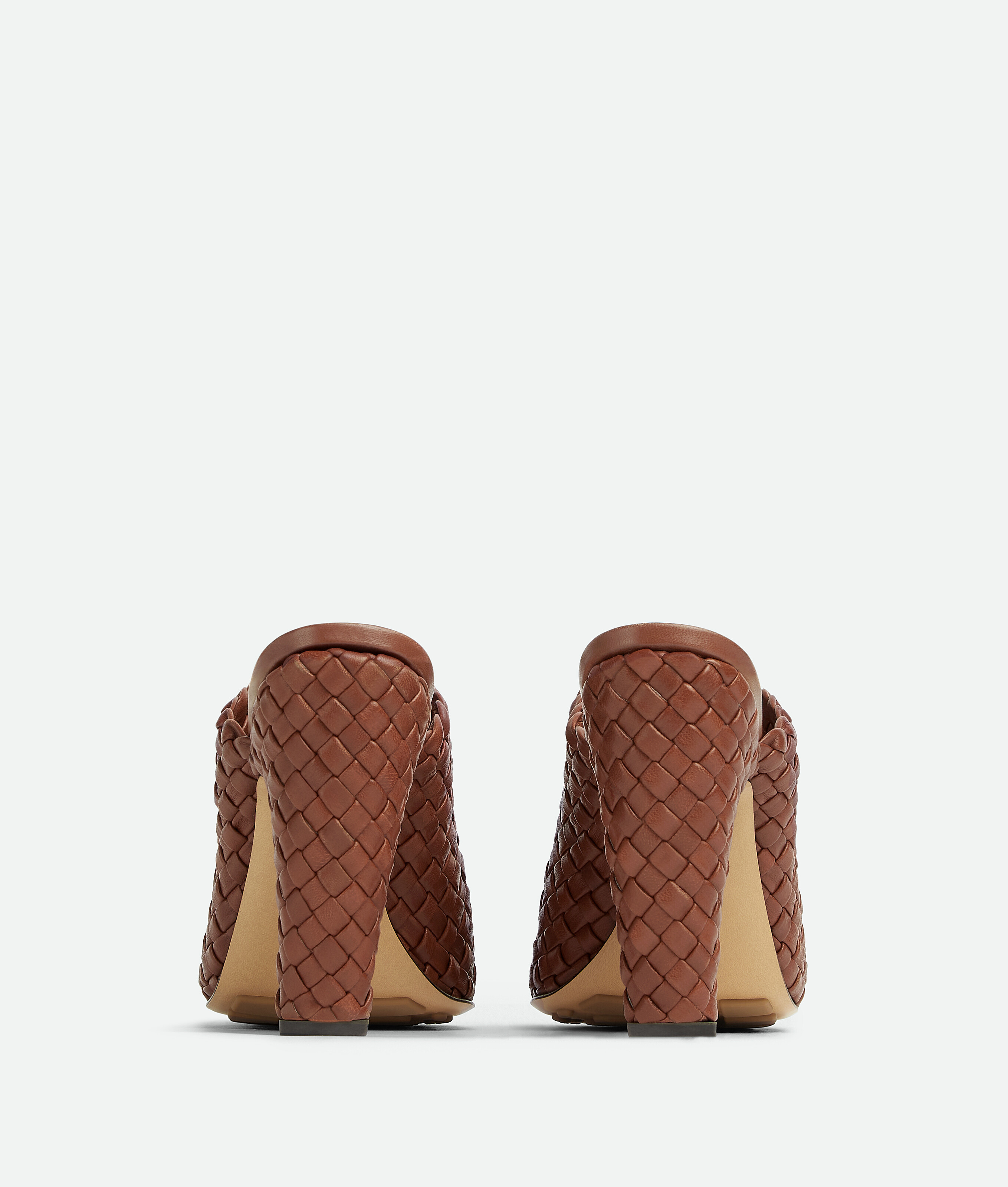 Shop Bottega Veneta Canalazzo Mule In Brown