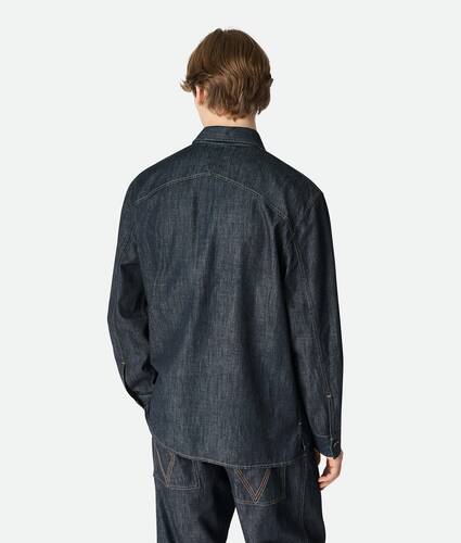 Rinsed Indigo Denim Shirt