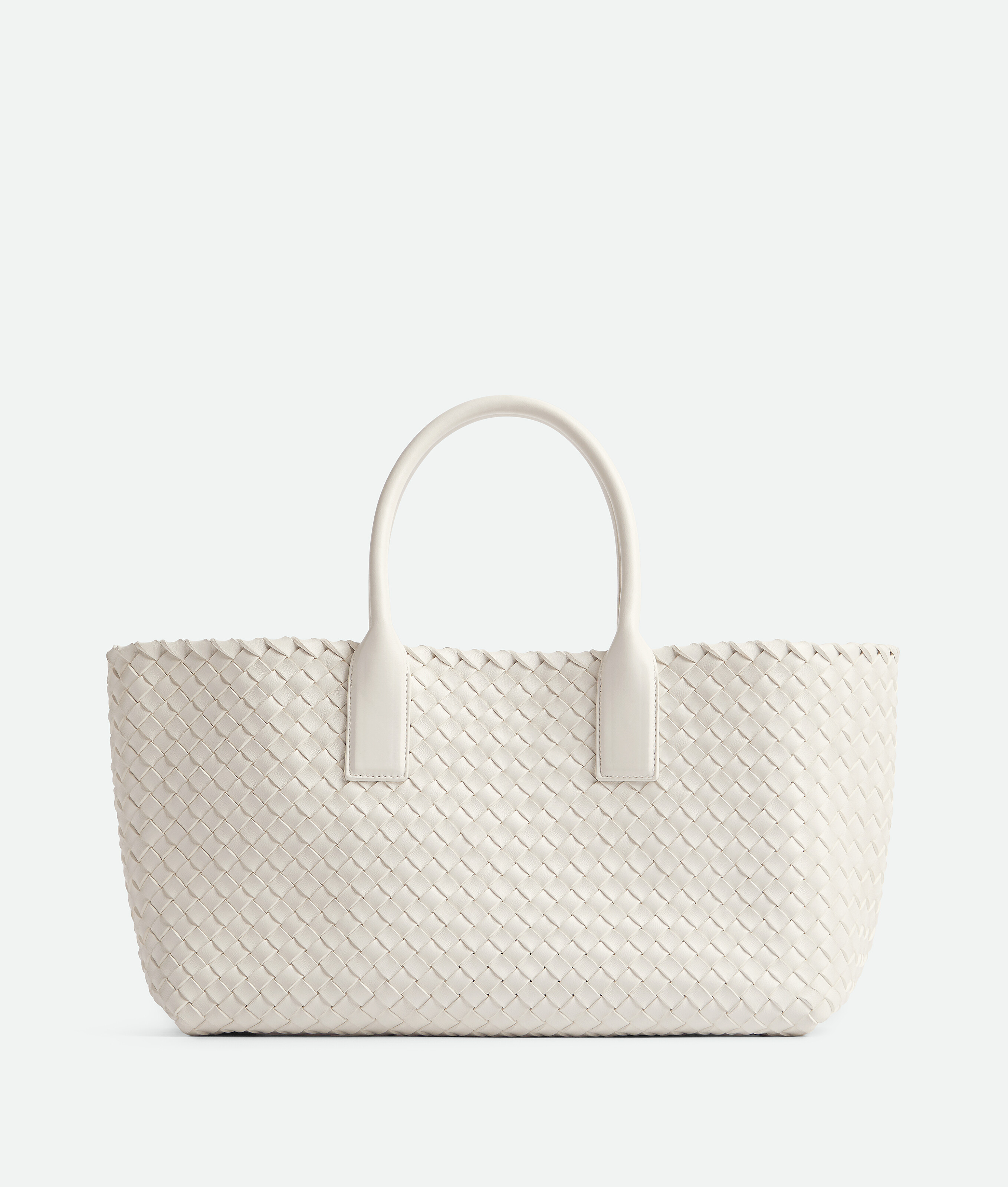 Bottega Veneta Bottega Veneta Small Cabat In White