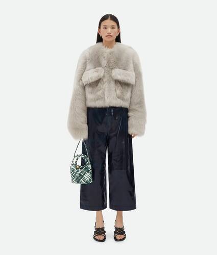 Display a large version of the product image 1 - Toscana Shearling Cropped Blouson