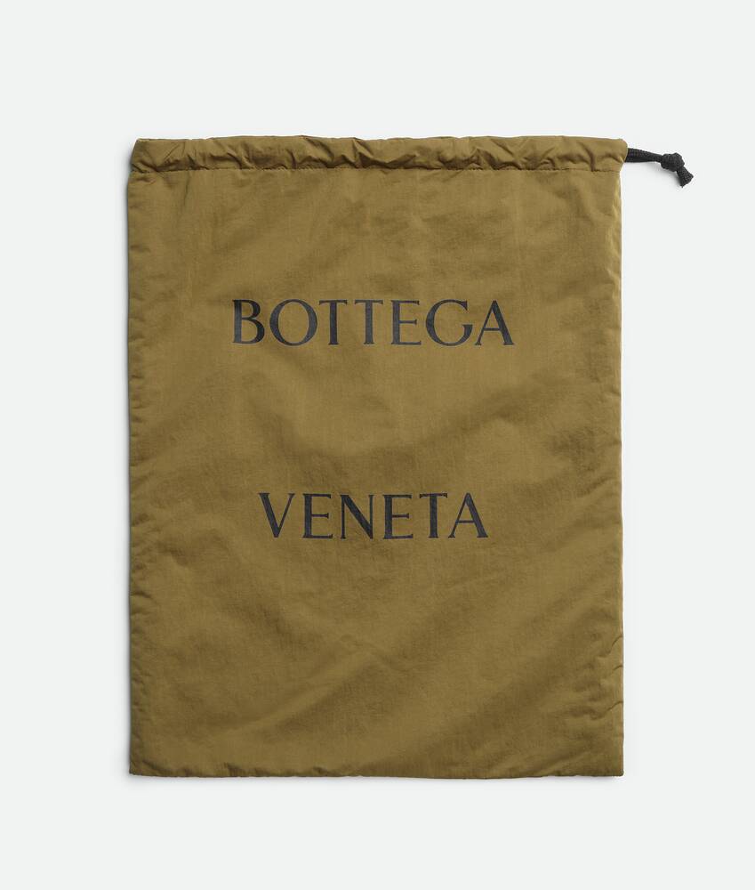 BOTTEGA VENETA Packable intrecciato leather pouch and nylon tote