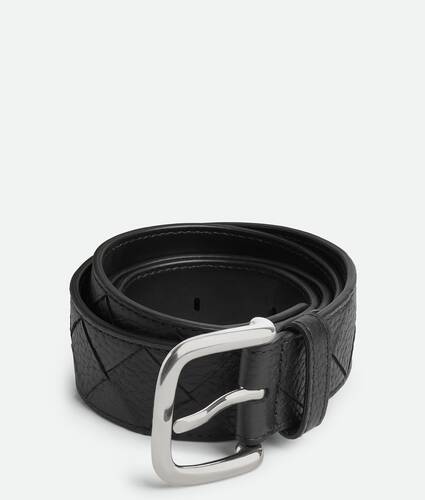 Intrecciato Taurillon Belt