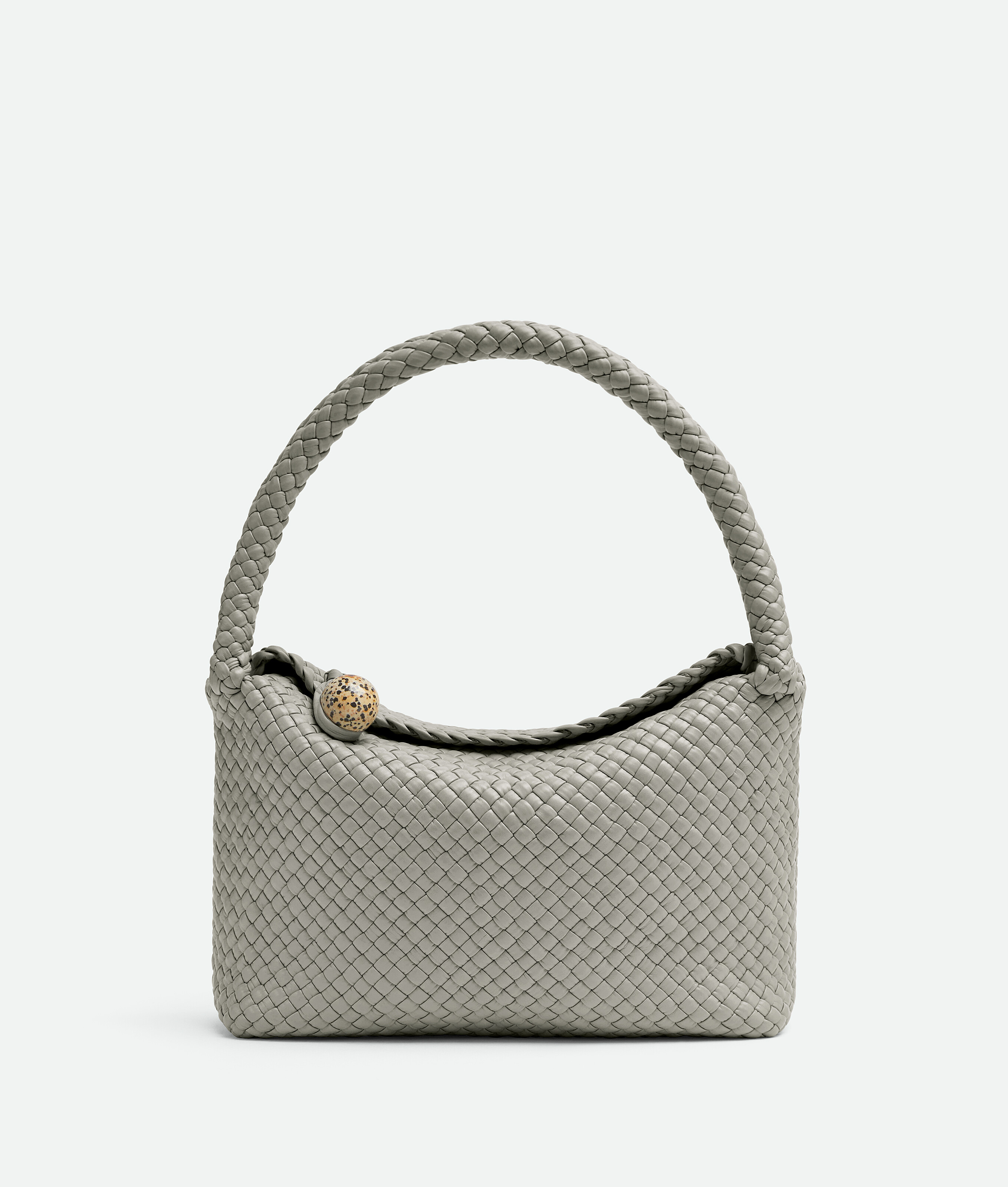 Bottega Veneta Tosca In Agate Grey/dalmata