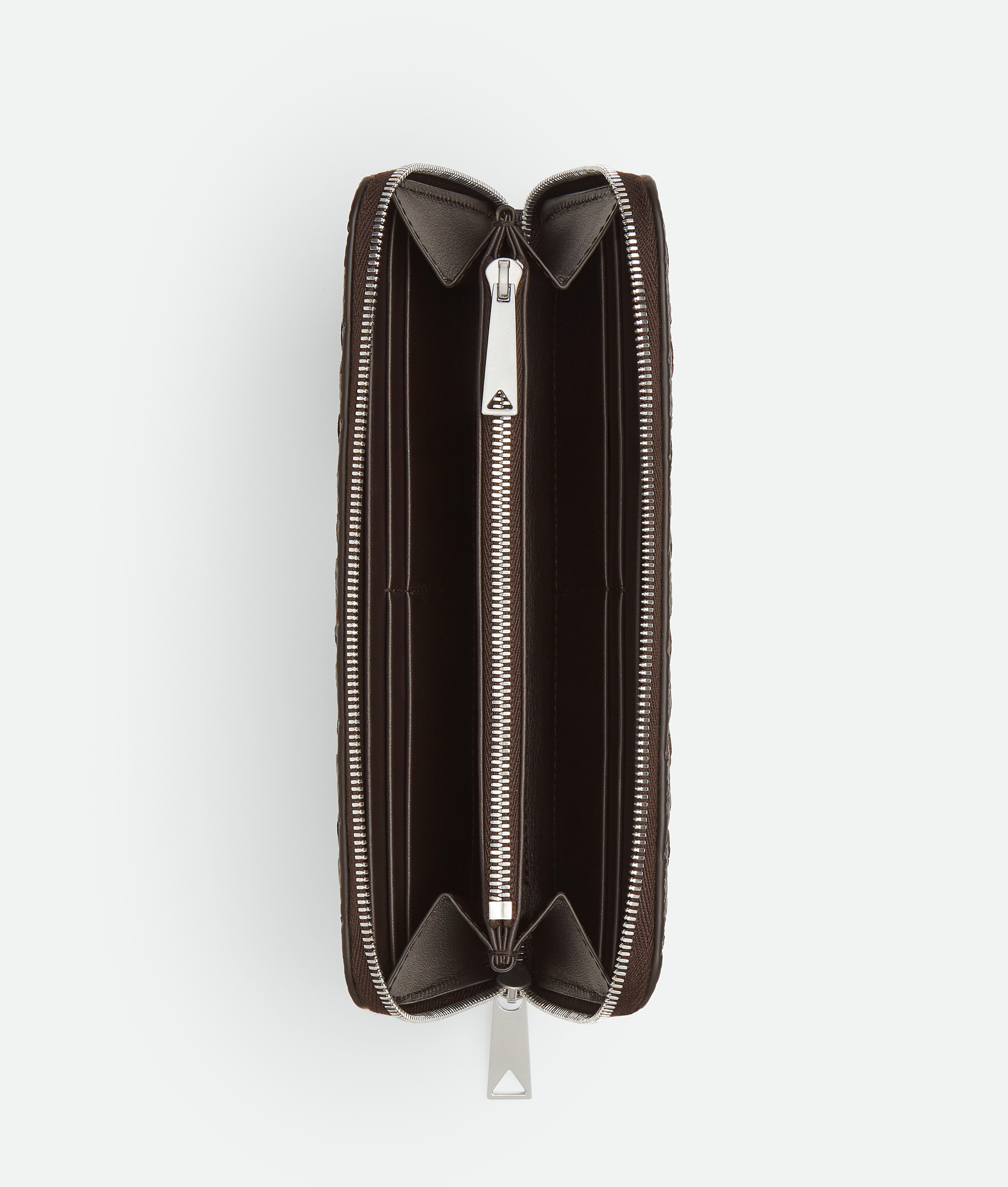 Bottega Veneta Intrecciato Zip Around Wallet