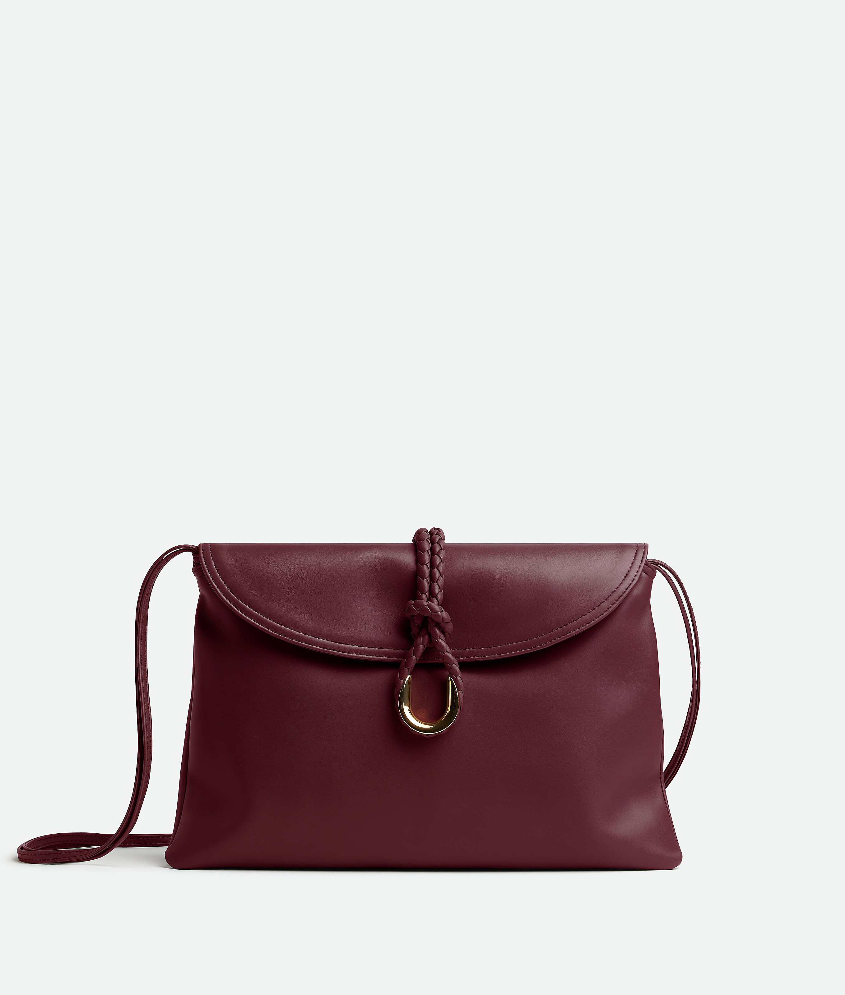 Shop Bottega Veneta Medium Liberta In Barolo