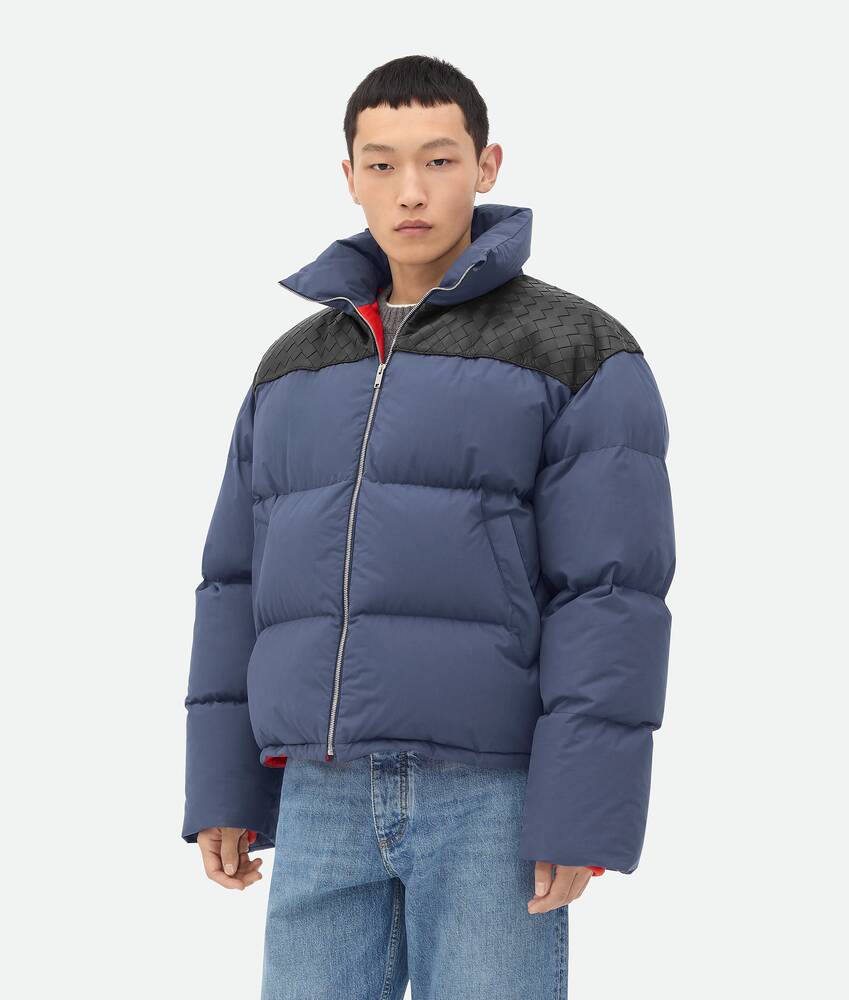 Display a large version of the product image 1 - Frosted Poplin Puffer Jacket