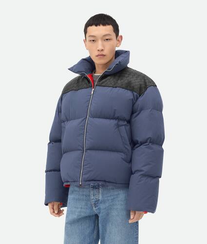 Frosted Poplin Puffer Jacket