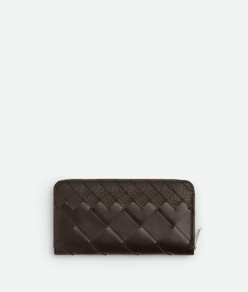 Display a large version of the product image 1 - Intrecciato Zip Around Wallet