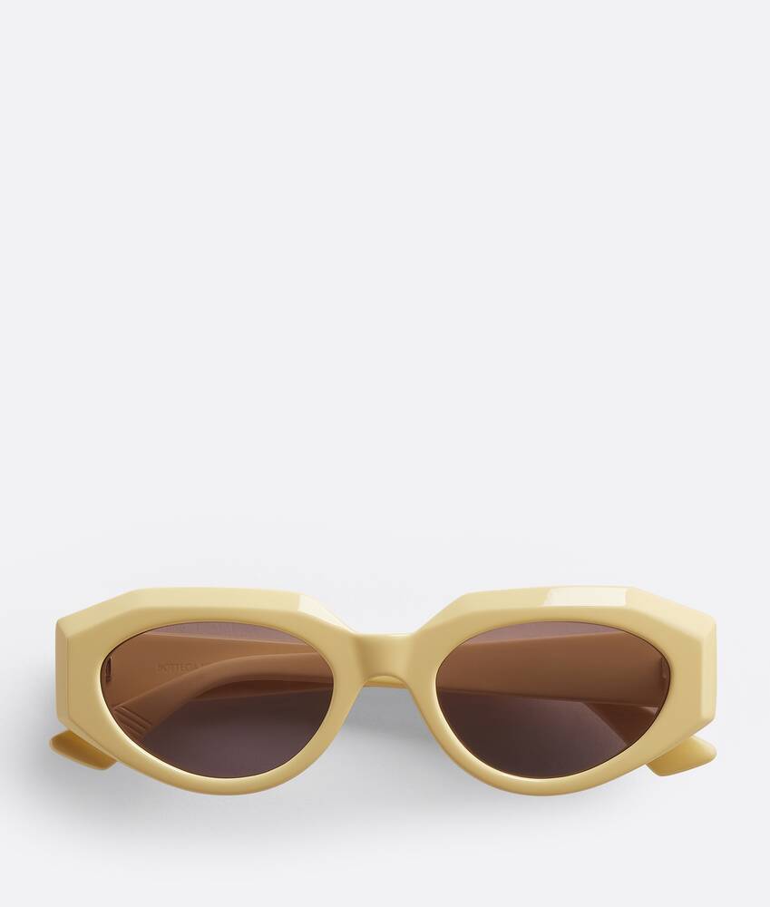 Display a large version of the product image 1 - Facet Acetate Cat Eye Sunglasses