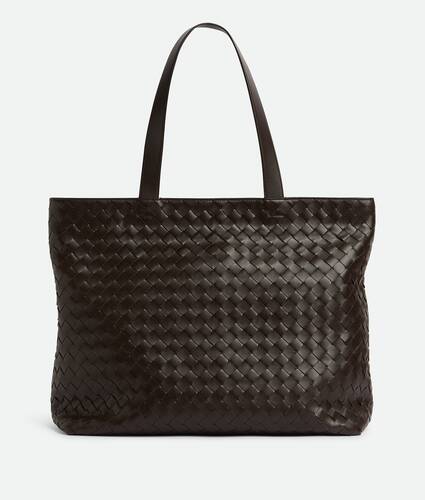 Large Intrecciato Zipped Tote