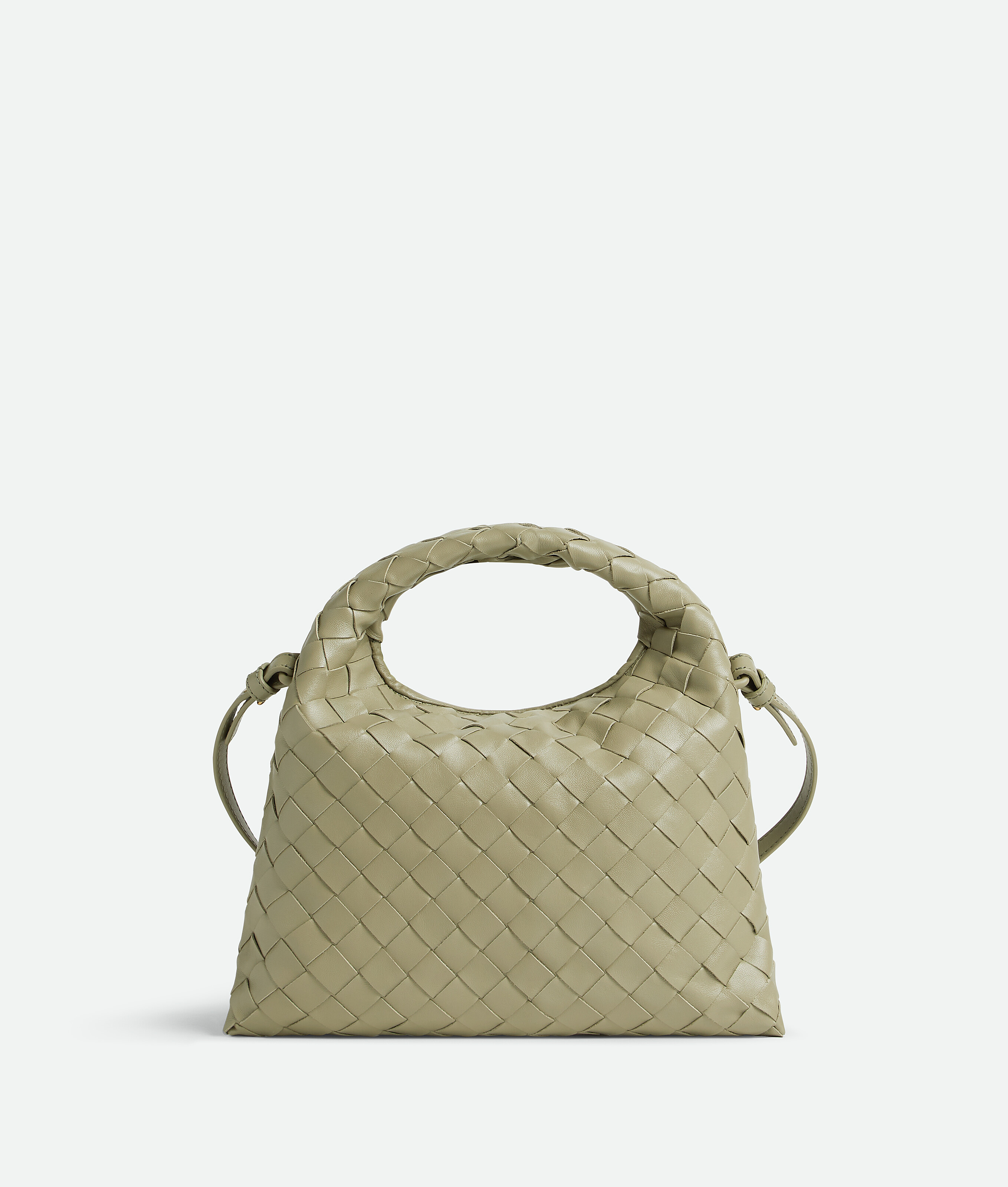 Shop Bottega Veneta Mini Hop In Green