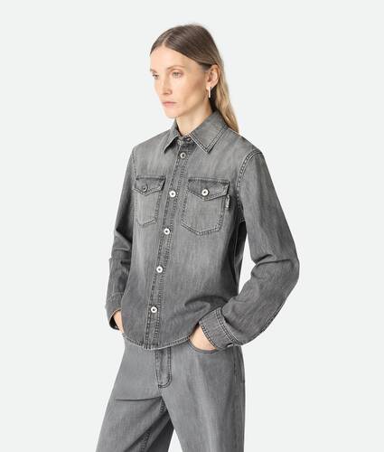 Black Denim Shirt