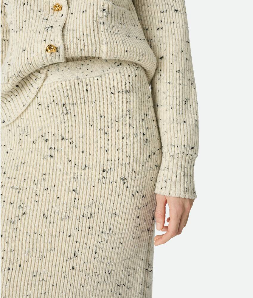 Display a large version of the product image 4 - Wool English Rib Skirt