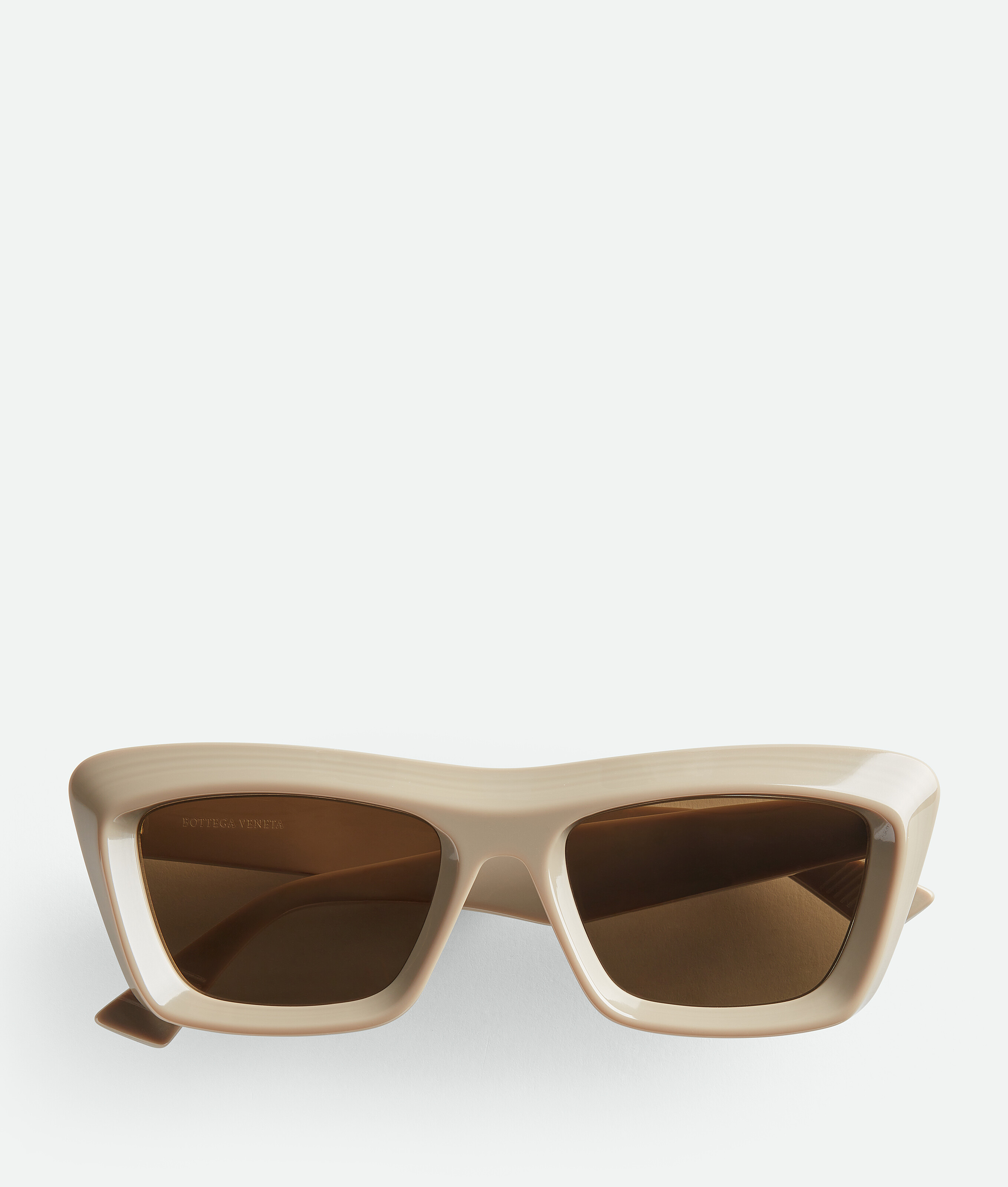 Bottega Veneta Classic Cat Eye Sunglasses In Brown