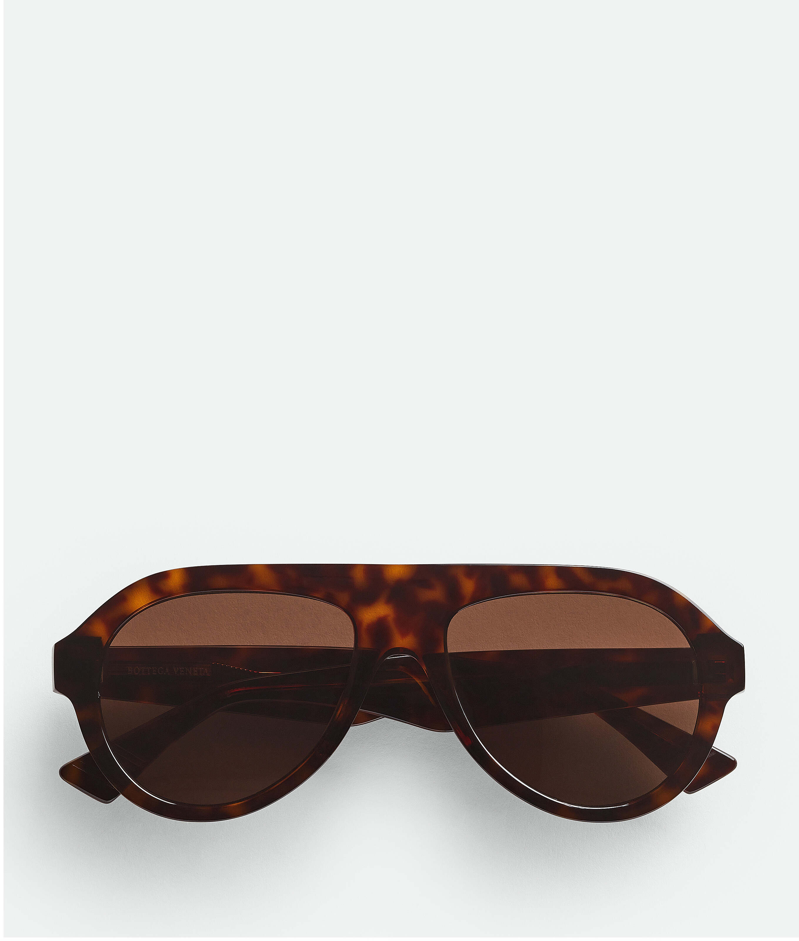 Bottega Veneta Rimless Pilot Aviator Sunglasses