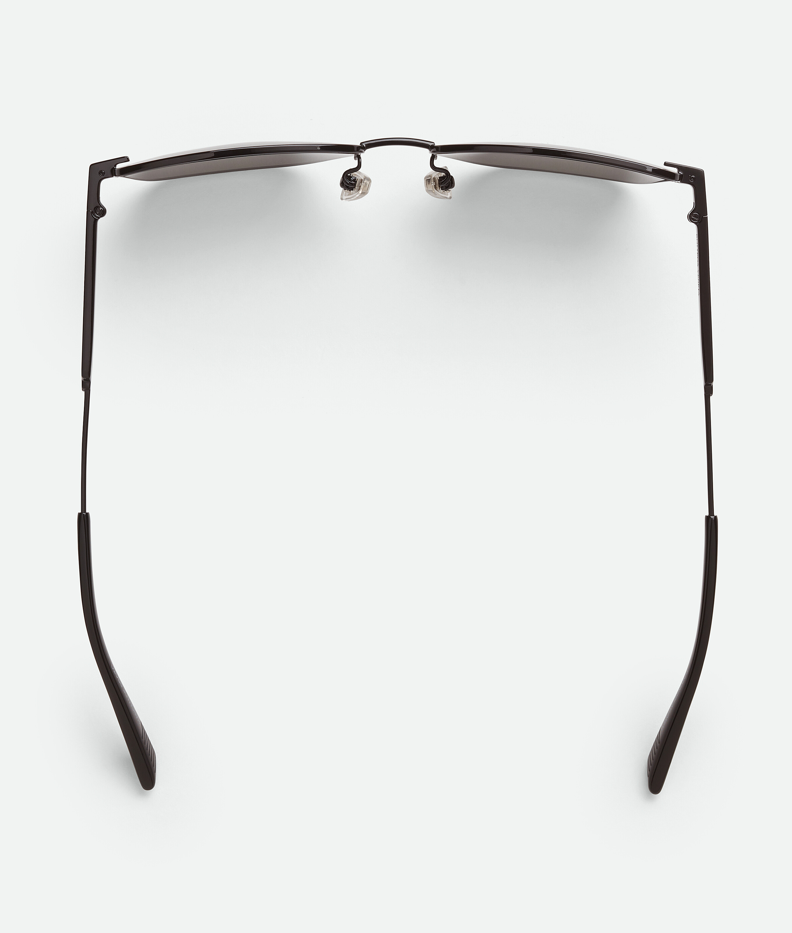 Shop Bottega Veneta Classic Square Sunglasses In Black
