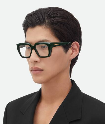 Classic Acetate Square Eyeglasses