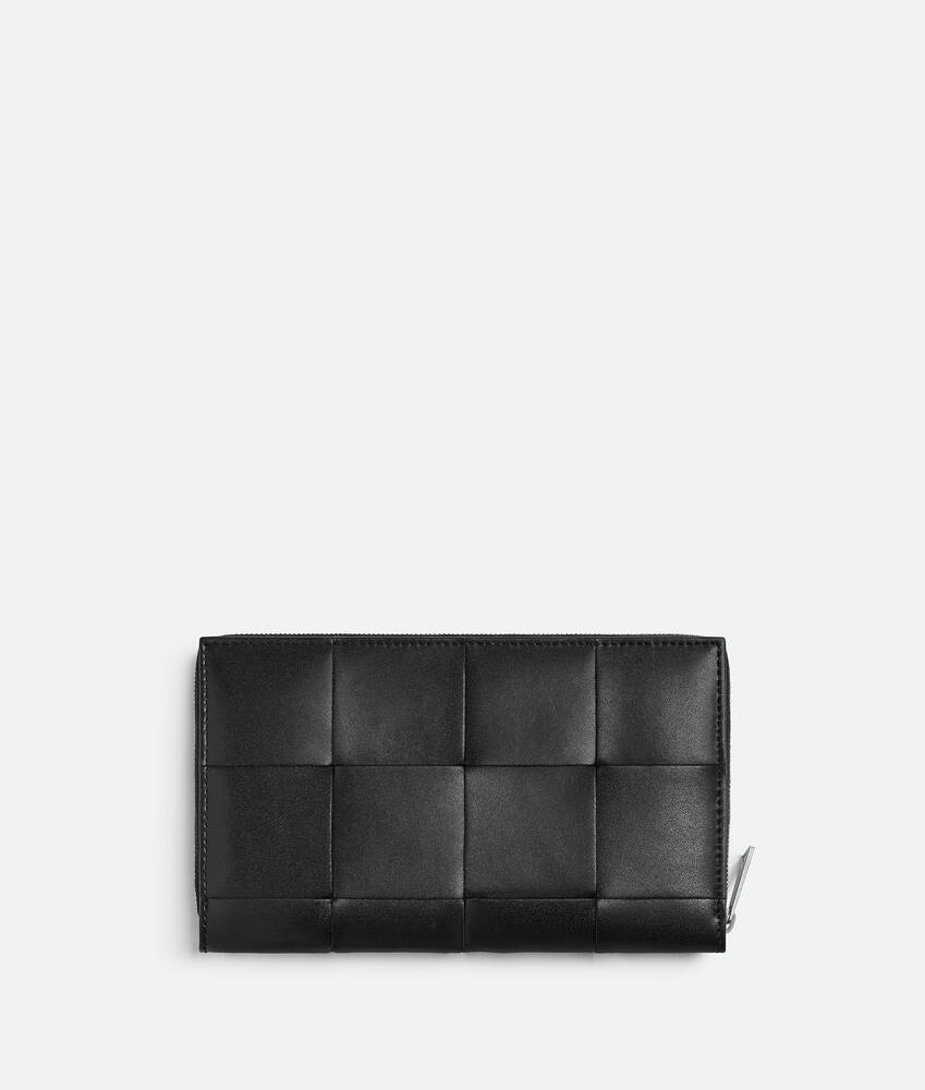 ボッテガヴェネタ　カセット ジップアラウンドウォレット　レザー　ブラック 箱付き Large-754467VCQC18425_B.jpg?v=3