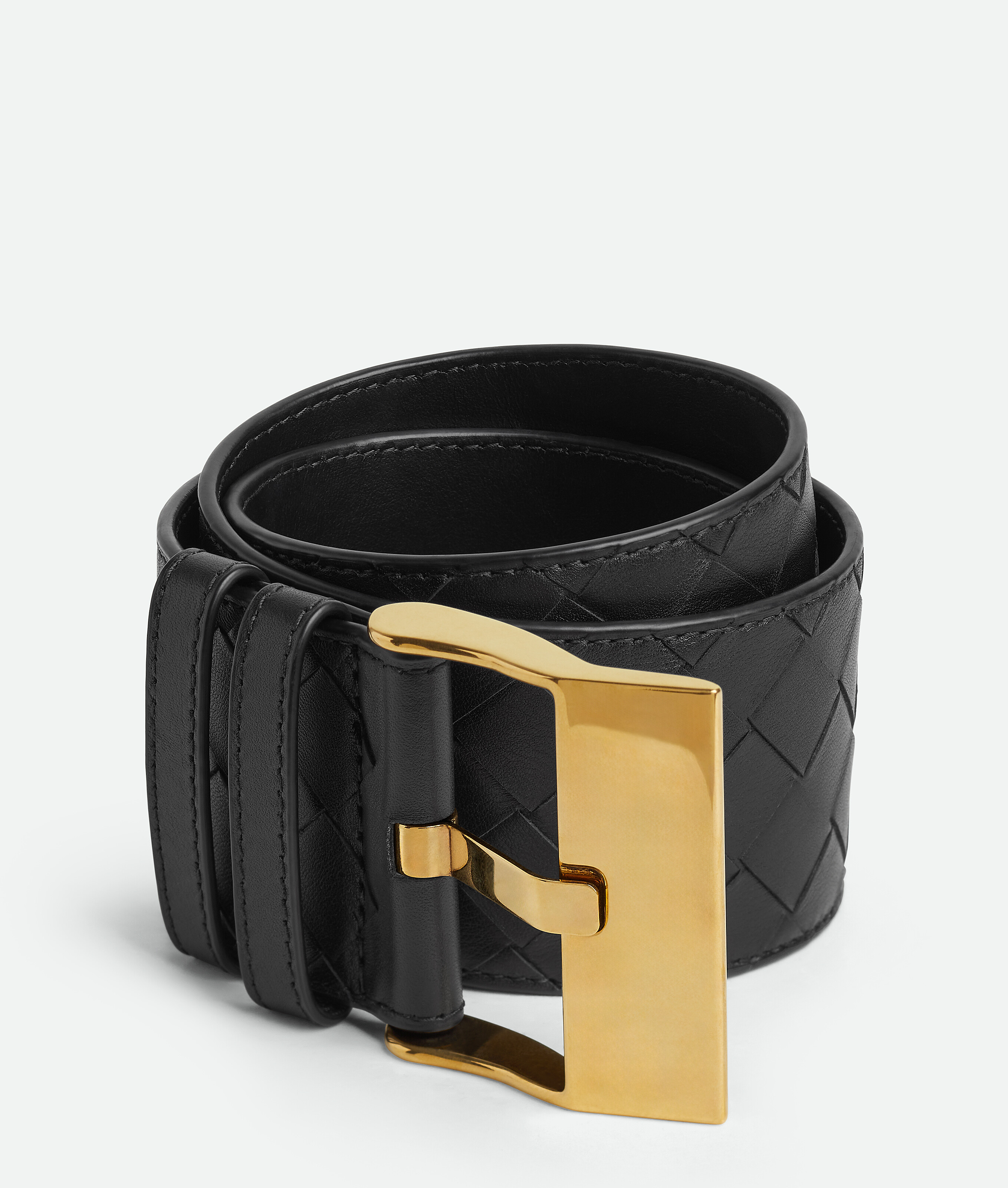 Bottega Veneta Large Watch Belt - Black - Woman - 36 - Calfskin