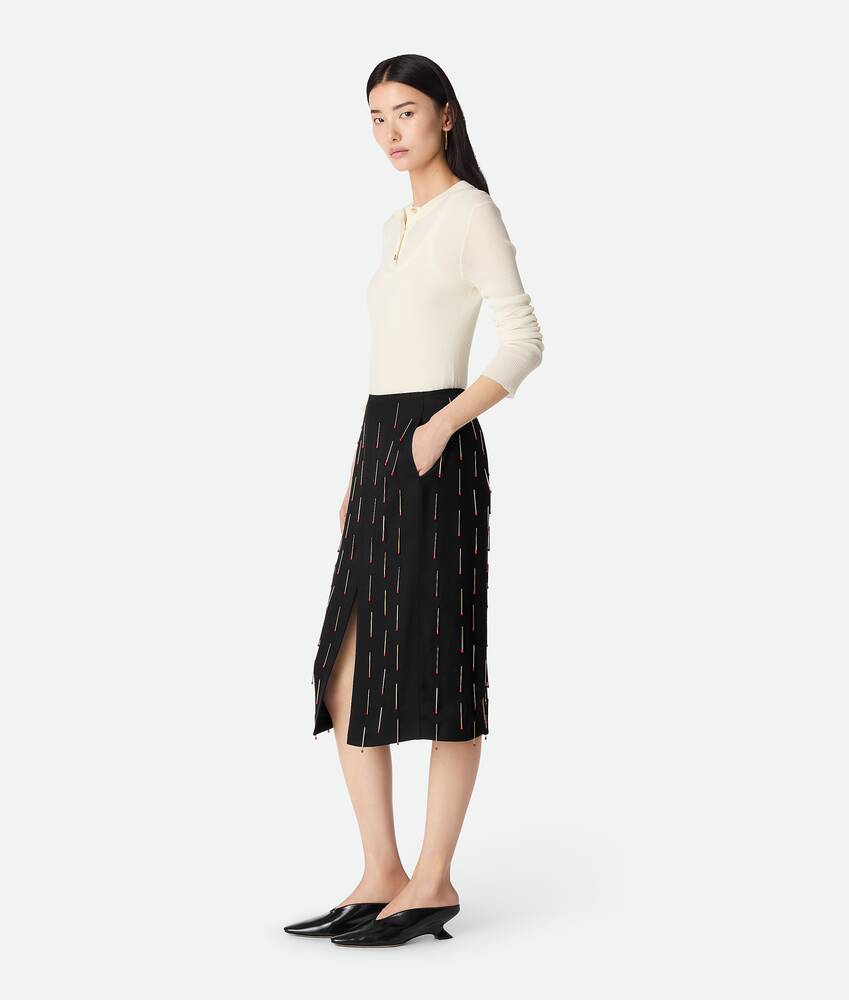 Display a large version of the product image 2 - Viscose Skirt With Matches