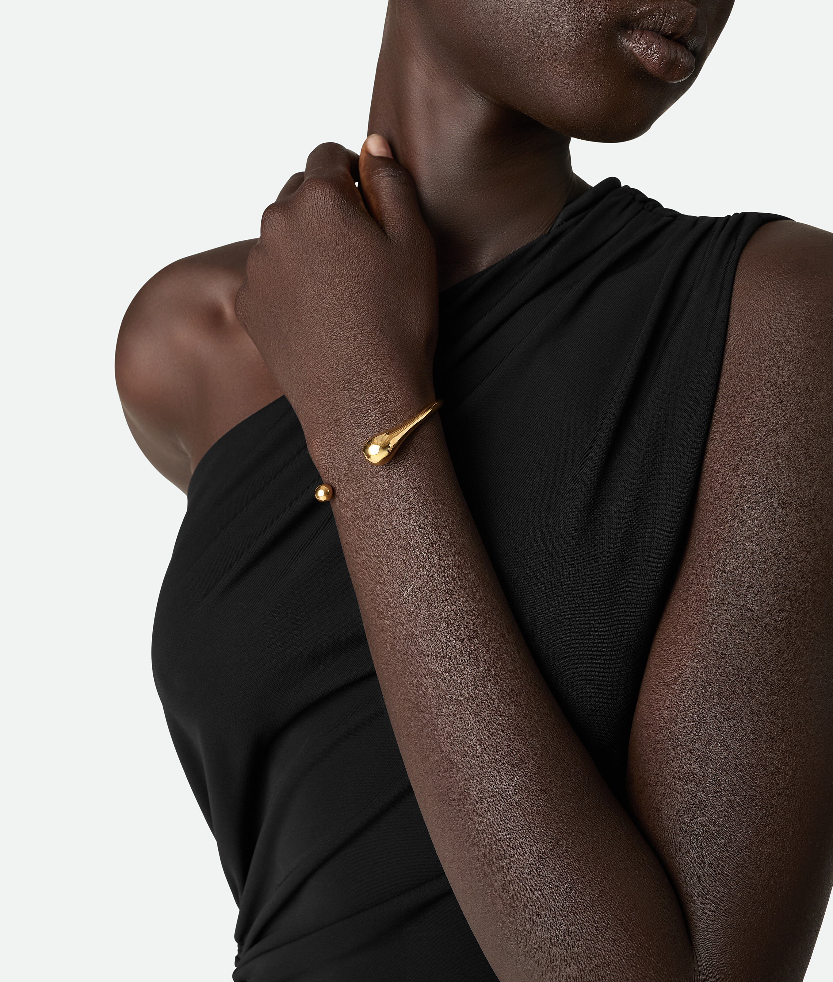 Bottega Veneta Drop Bracelet In Gold