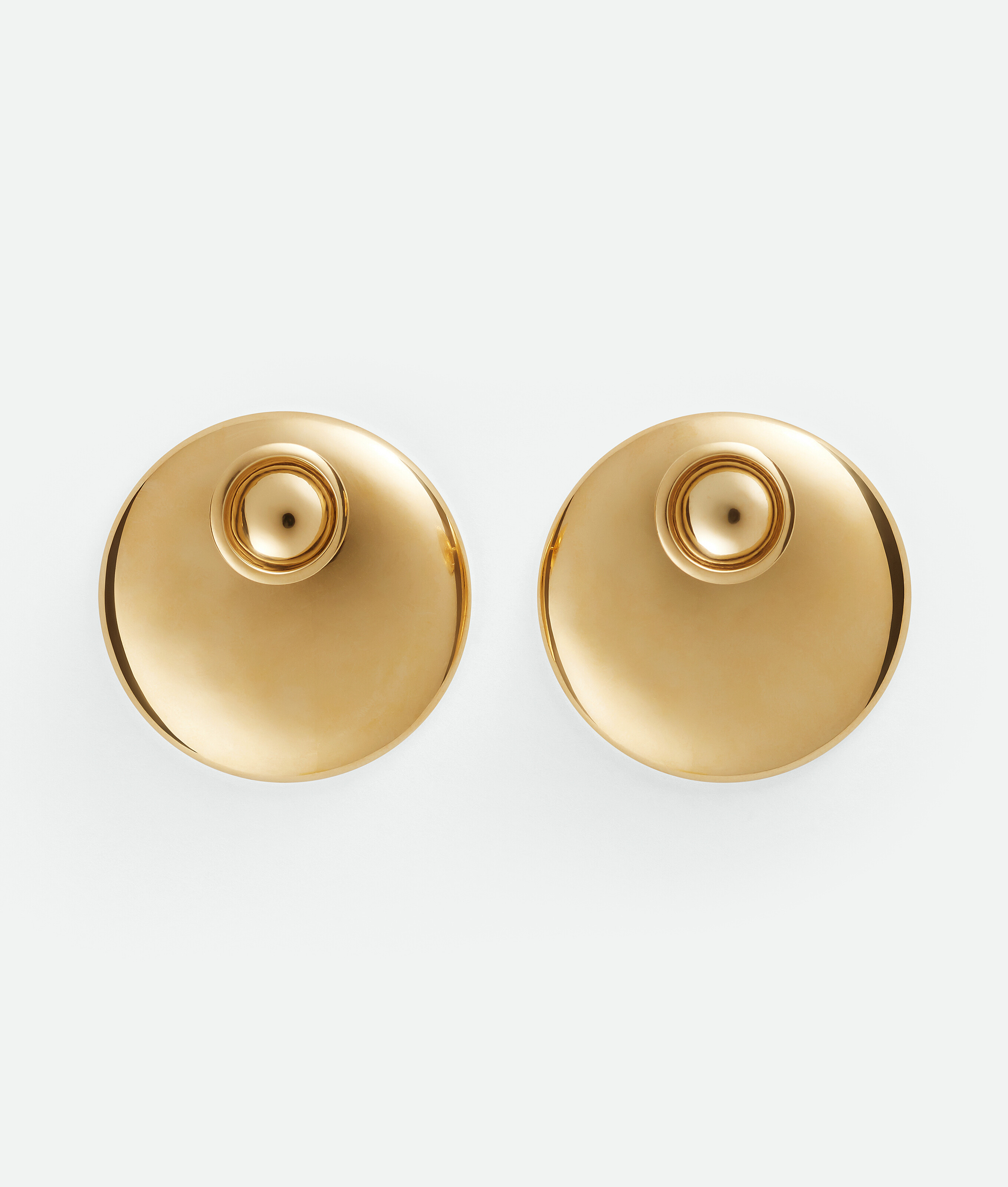 BOTTEGA VENETA LARGE CONCAVE EARRINGS