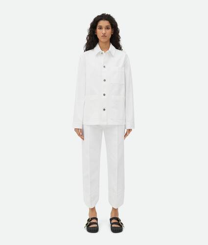 White Denim Jacket