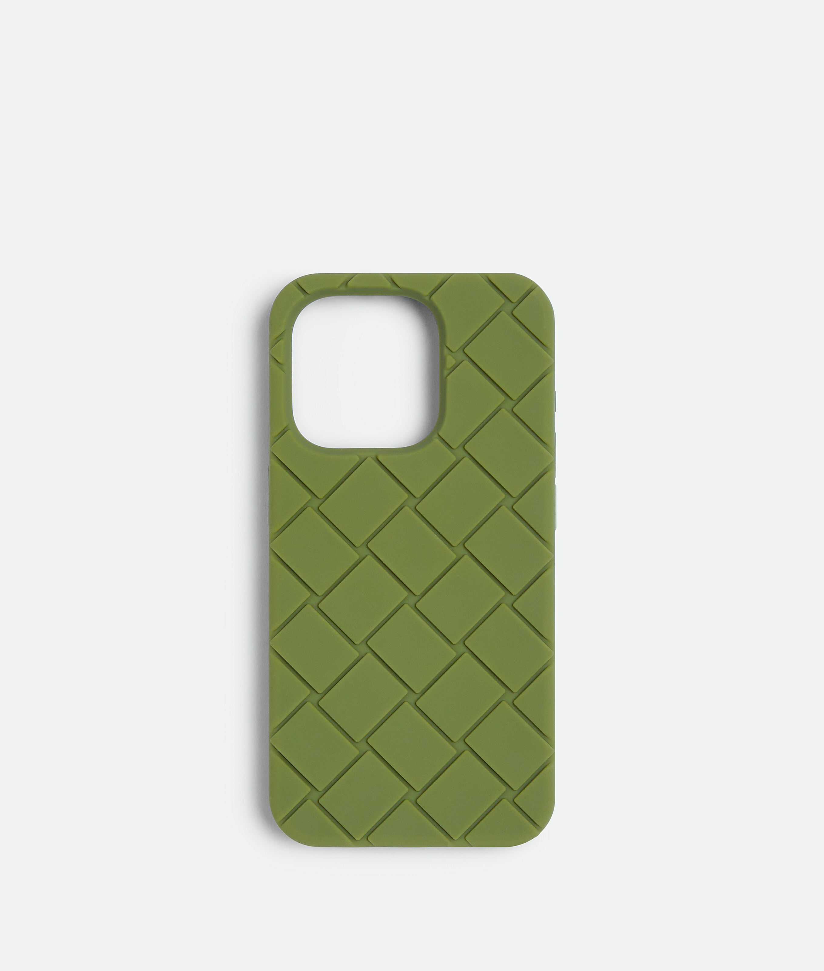 Bottega Veneta Men s iPhone 15 Pro Case in Tea leaf. Shop online now